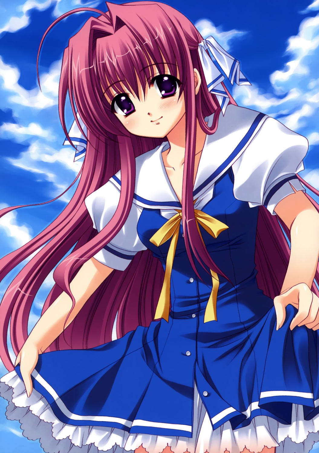 clear, nishimata_aoi, seifuku, tsukimura_miki