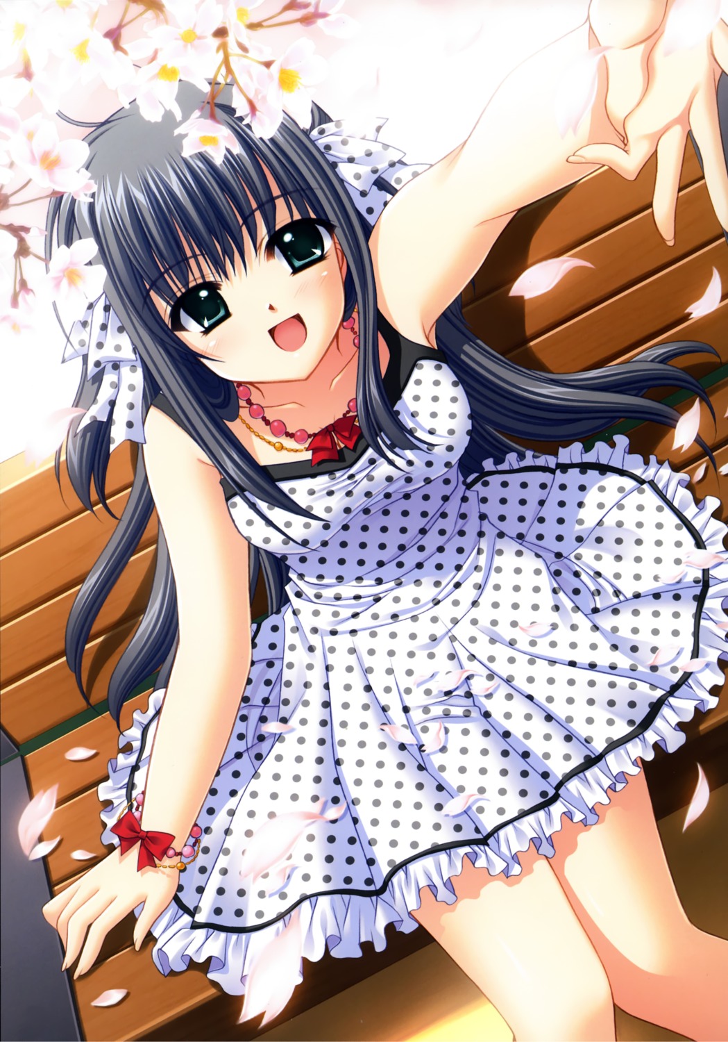 dress, nishimata_aoi, really_really, shuffle, summer_dress, yae_sakura