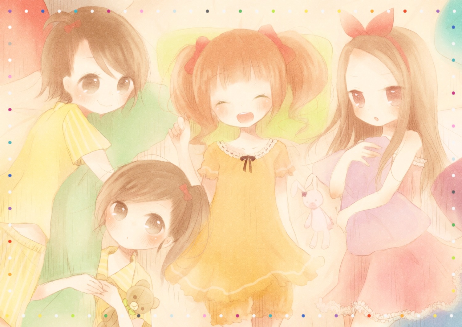 futami_ami, futami_mami, minase_iori, ou, takatsuki_yayoi, the_idolm@ster