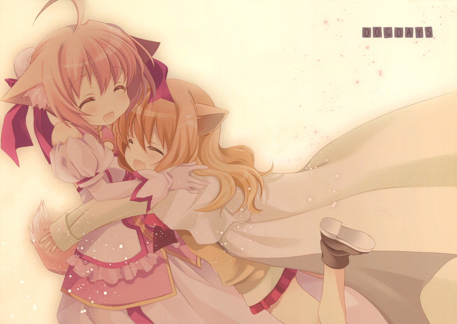 animal_ears, dog_days, dress, inumimi, millhiore_f_biscotti, ricotta_elmar, tail, tokumi_yuiko