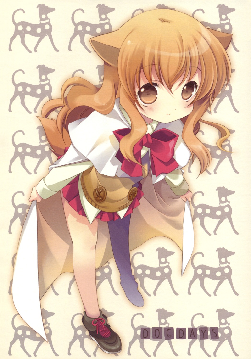 animal_ears, dog_days, inumimi, ricotta_elmar, tail, tokumi_yuiko