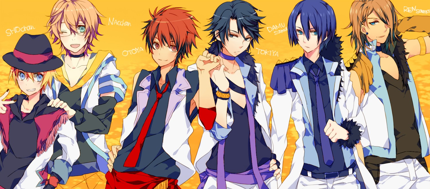 hijirikawa_masato, ichinose_tokiya, ittoki_otoya, jinguuji_ren, kanzaki8, kurusu_shou, male, shinomiya_natsuki, uta_no_prince_sama