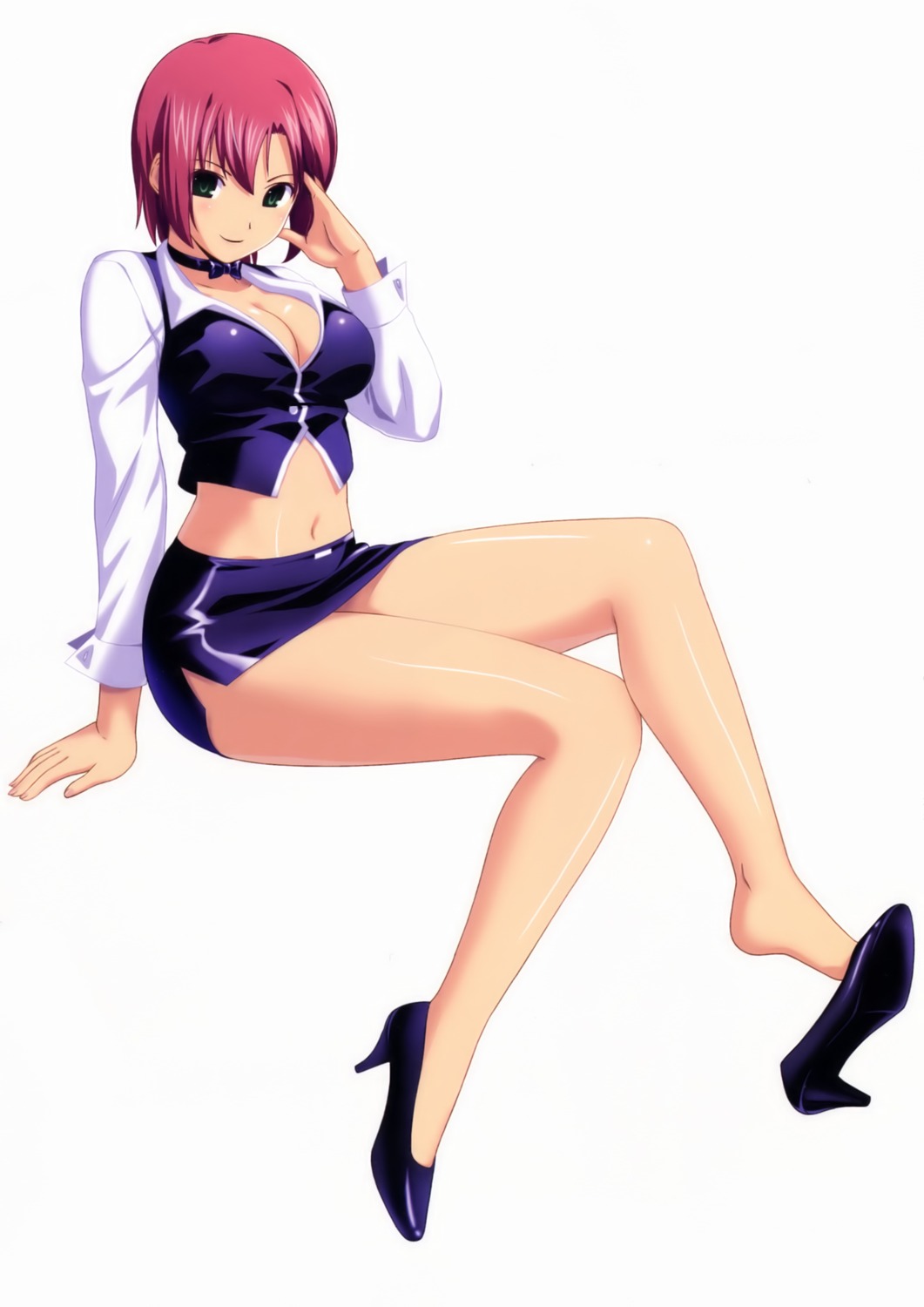 cleavage, koutaro, rio, rio_-rainbow_gate!-