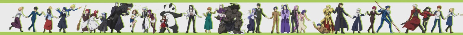 archer, arcueid_brunestud, artoria_pendragon_(fate), bazett_fraga_mcremitz, cap, caren_hortensia, carnival_phantasm, ciel