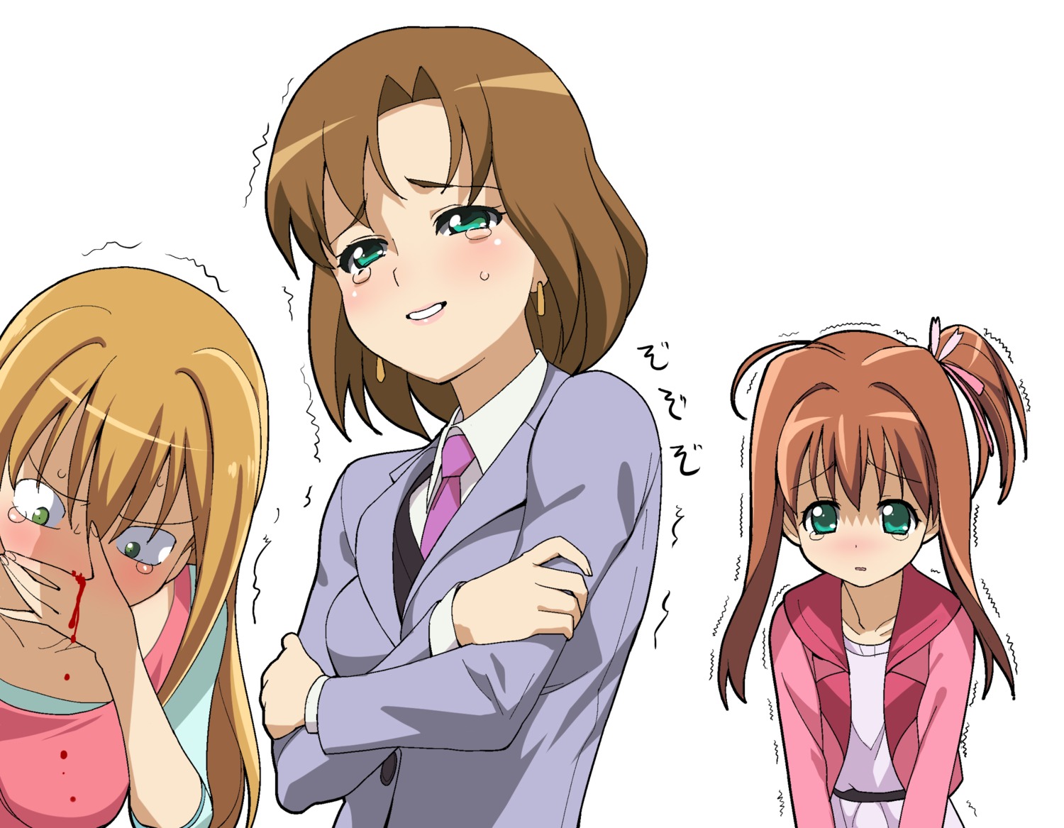 a1, initial-g, jewelpet, jewelpet_twinkle, sakura_akari, sakura_marie, sakura_monica