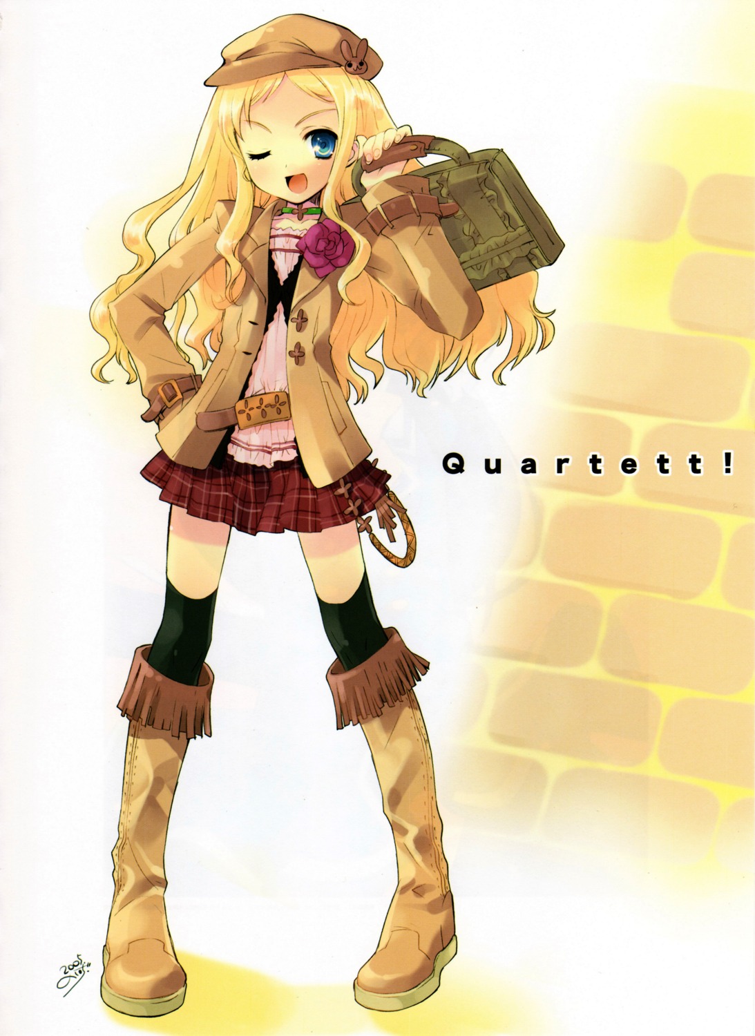 bleed_through, charlotte_francia, ito_noizi, quartett!, thighhighs