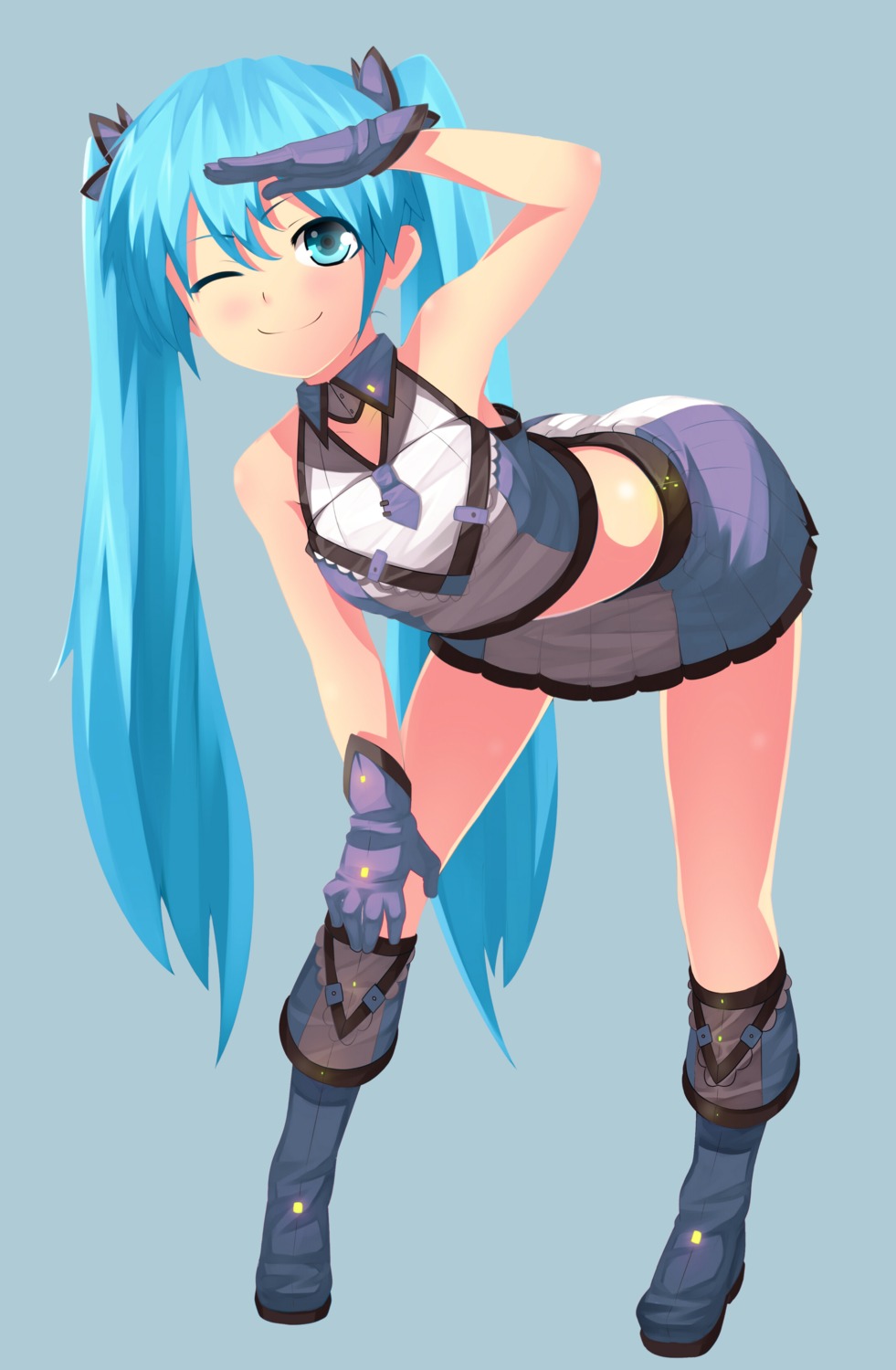 hatsune_miku, kinniku1234, vocaloid