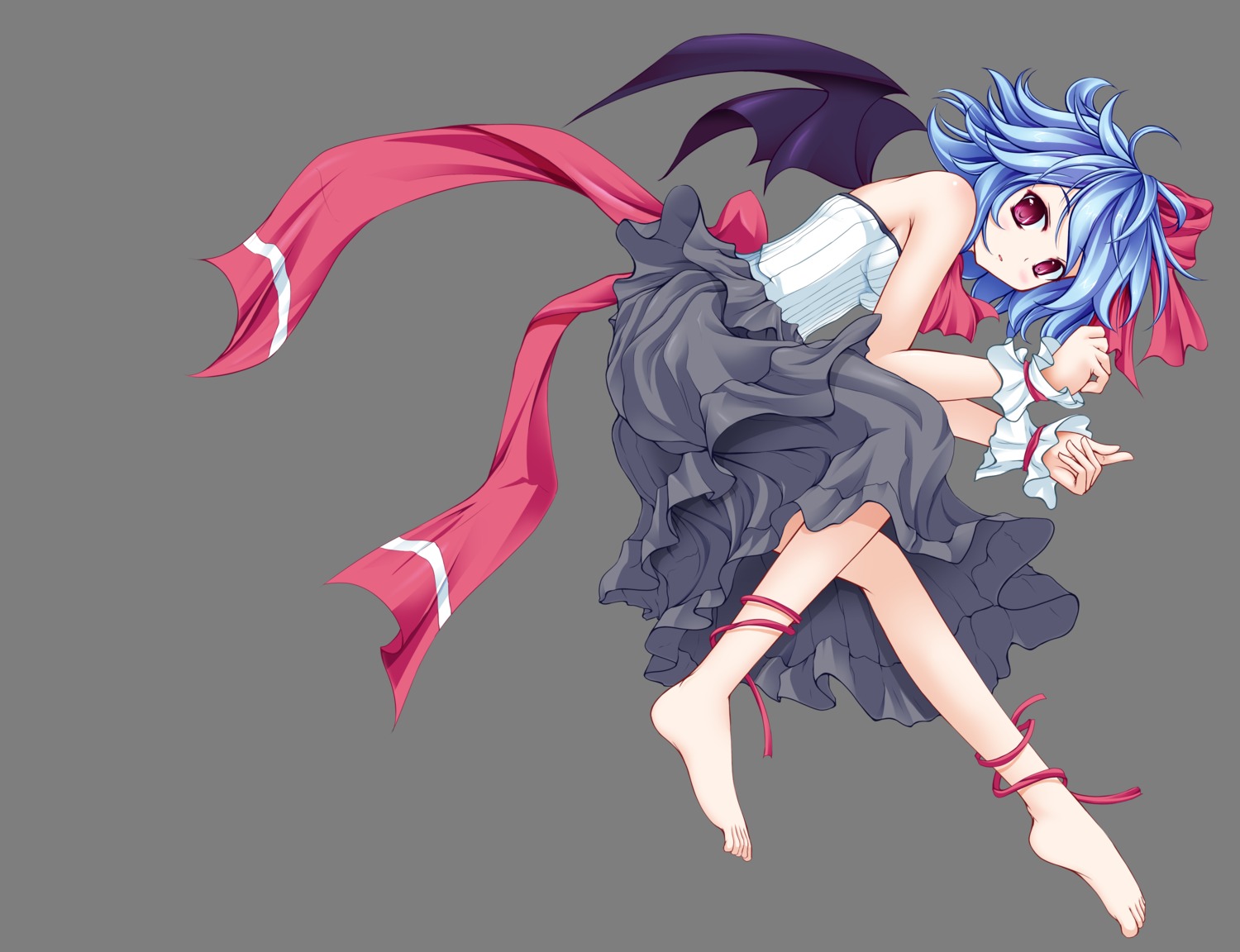 remilia_scarlet, touhou, transparent_png, wata