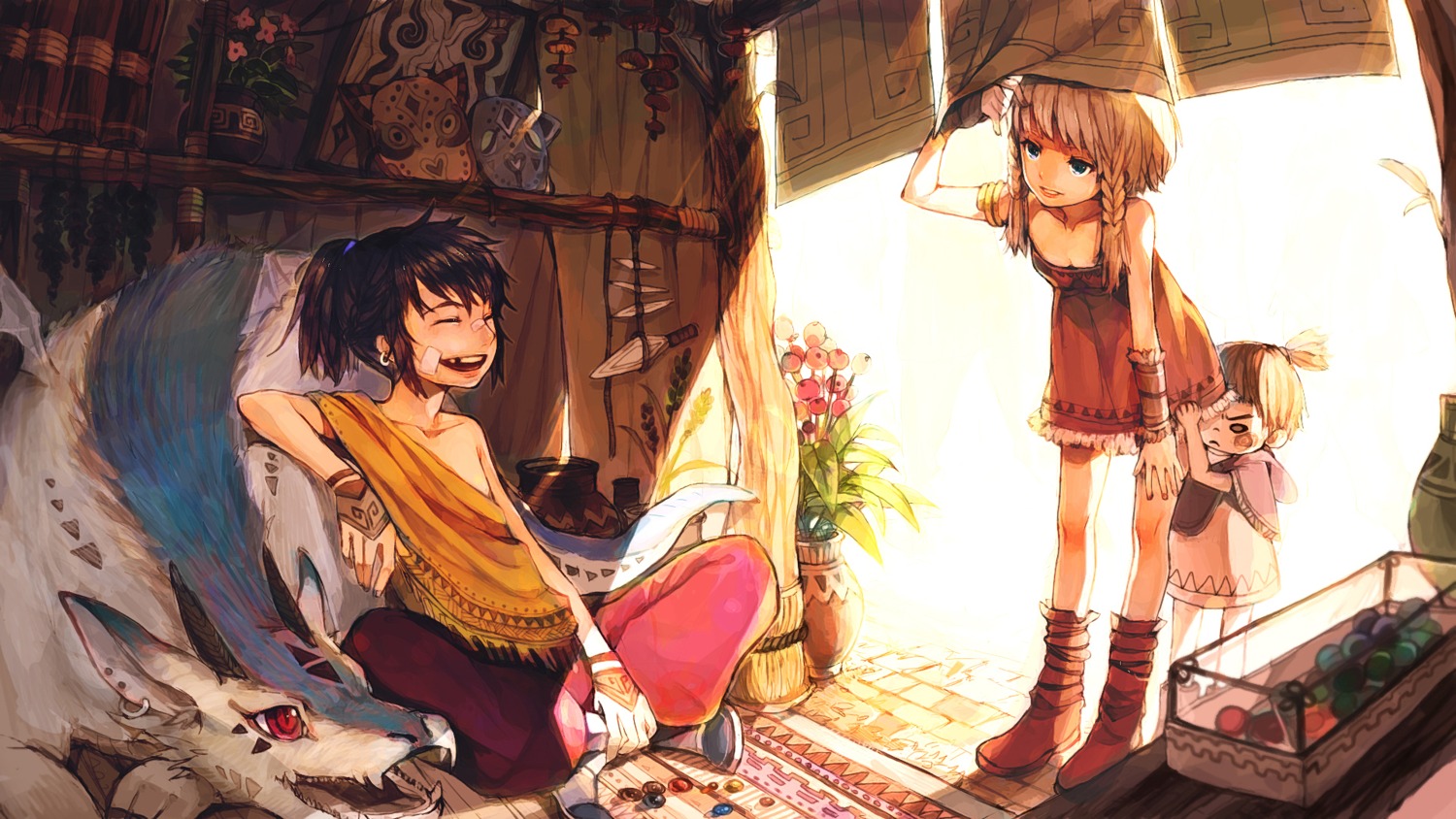 dress, monster, sono, wallpaper