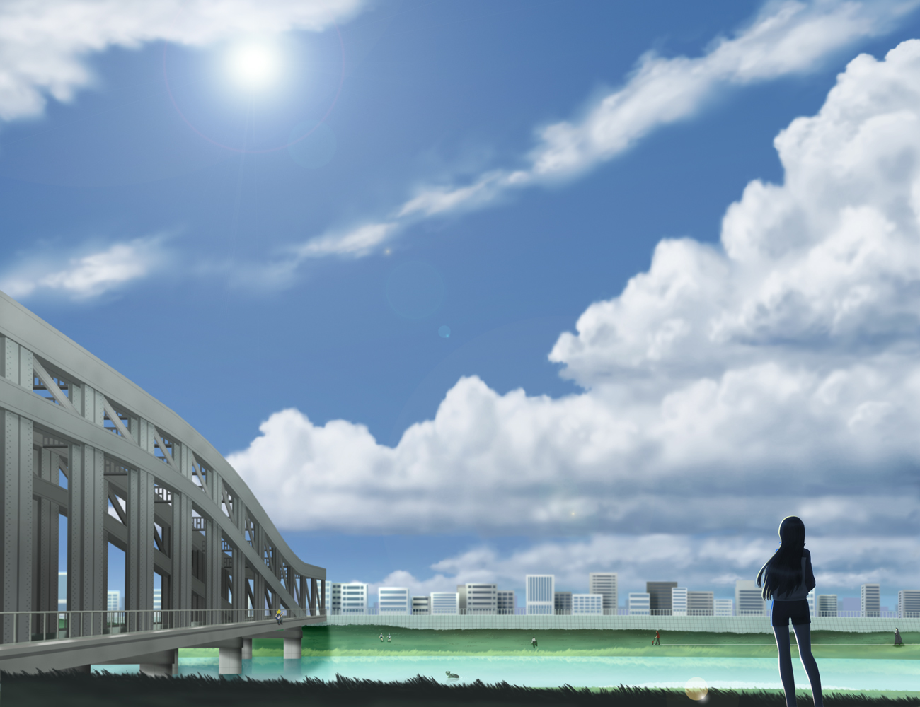 arakawa_under_the_bridge, hoshi_(arakawa), ichinomiya_kou, iron_brothers_(arakawa), kappa_(arakawa), nino_(arakawa), shiro_(arakawa), siraha