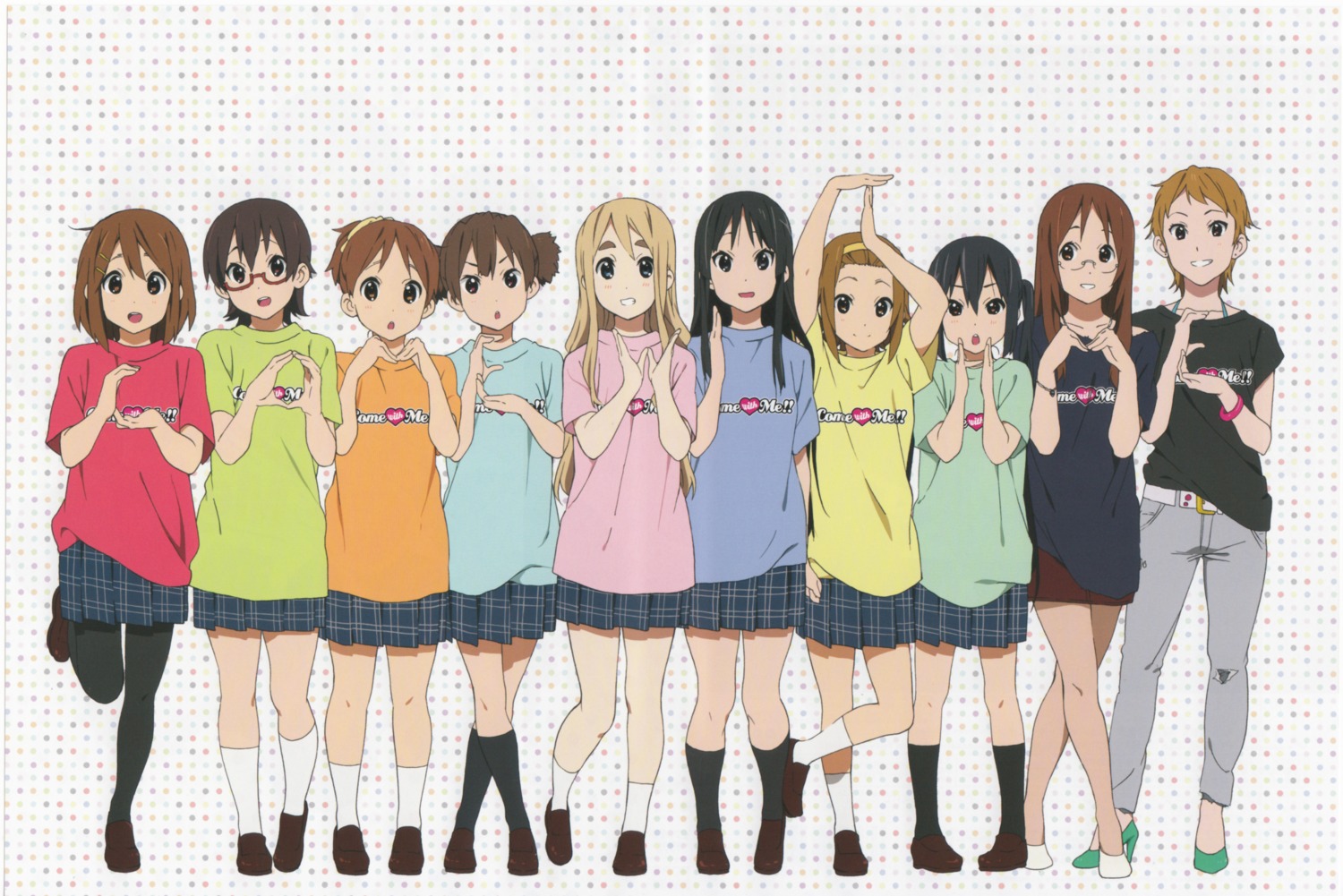 akiyama_mio, hirasawa_ui, hirasawa_yui, horiguchi_yukiko, k-on!, kawaguchi_norimi, kotobuki_tsumugi, manabe_nodoka, megane, nakano_azusa, pantyhose, screening, suzuki_jun, tainaka_ritsu, yamanaka_sawako