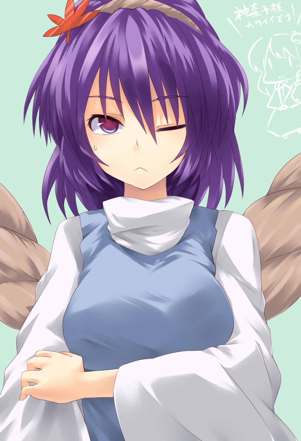 miyo_(ranthath), touhou, yasaka_kanako