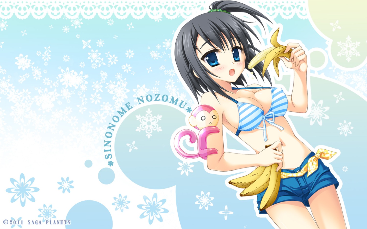 bikini_top, cleavage, hatsuyuki_sakura, hontani_kanae, saga_planets, shinonome_nozomu, swimsuits, wallpaper