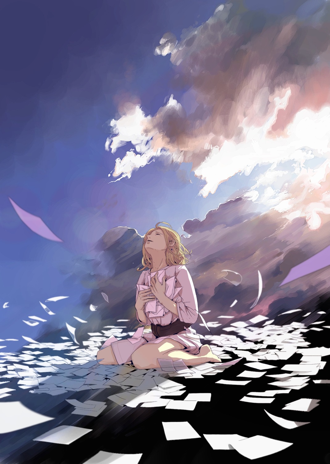 dress, kurono-kuro, landscape