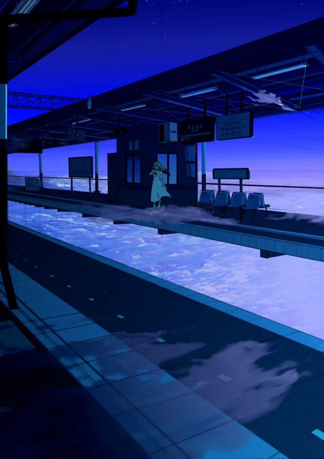 dress, kurono-kuro, landscape