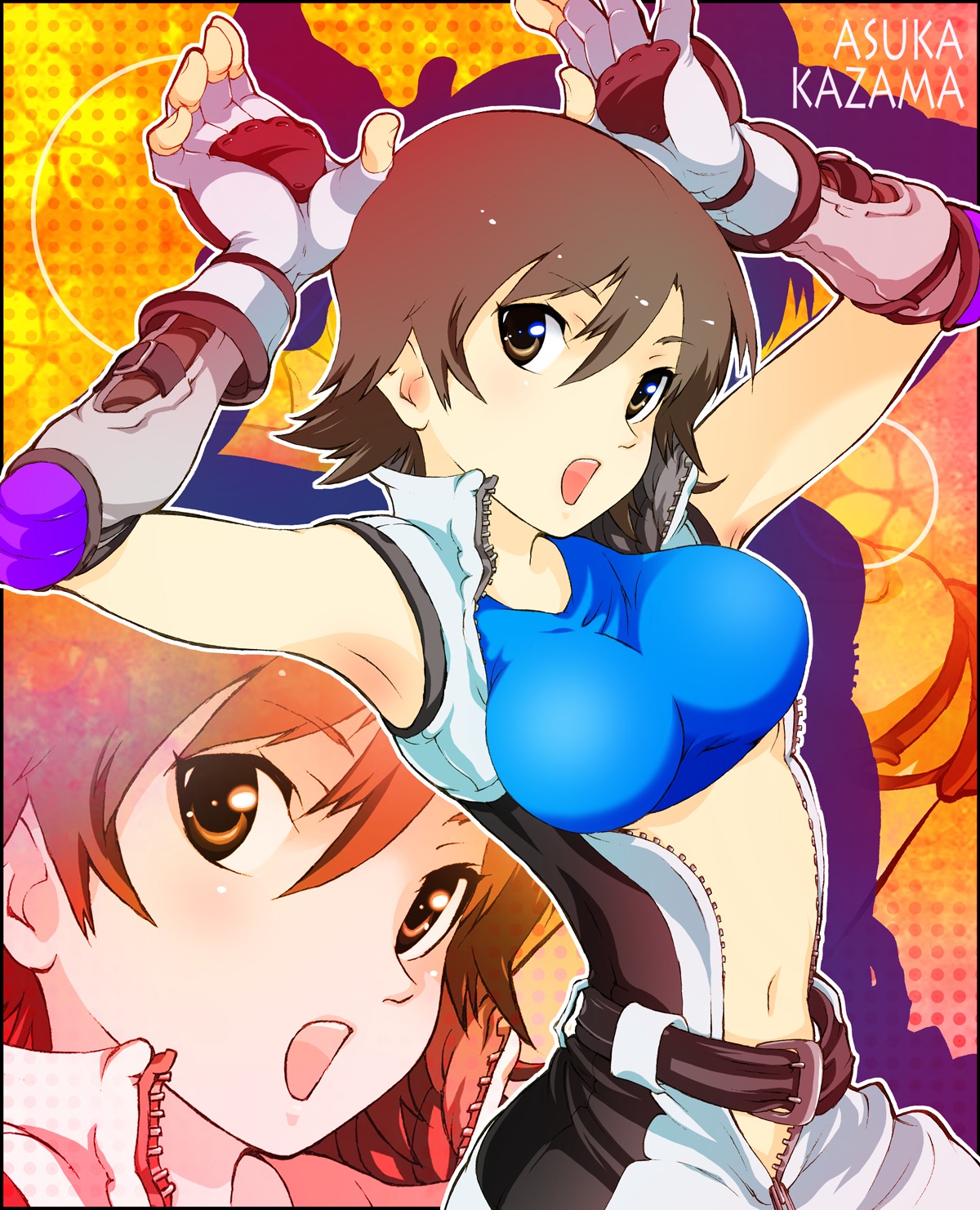 ichizen_(o_tori), kazama_asuka, tekken