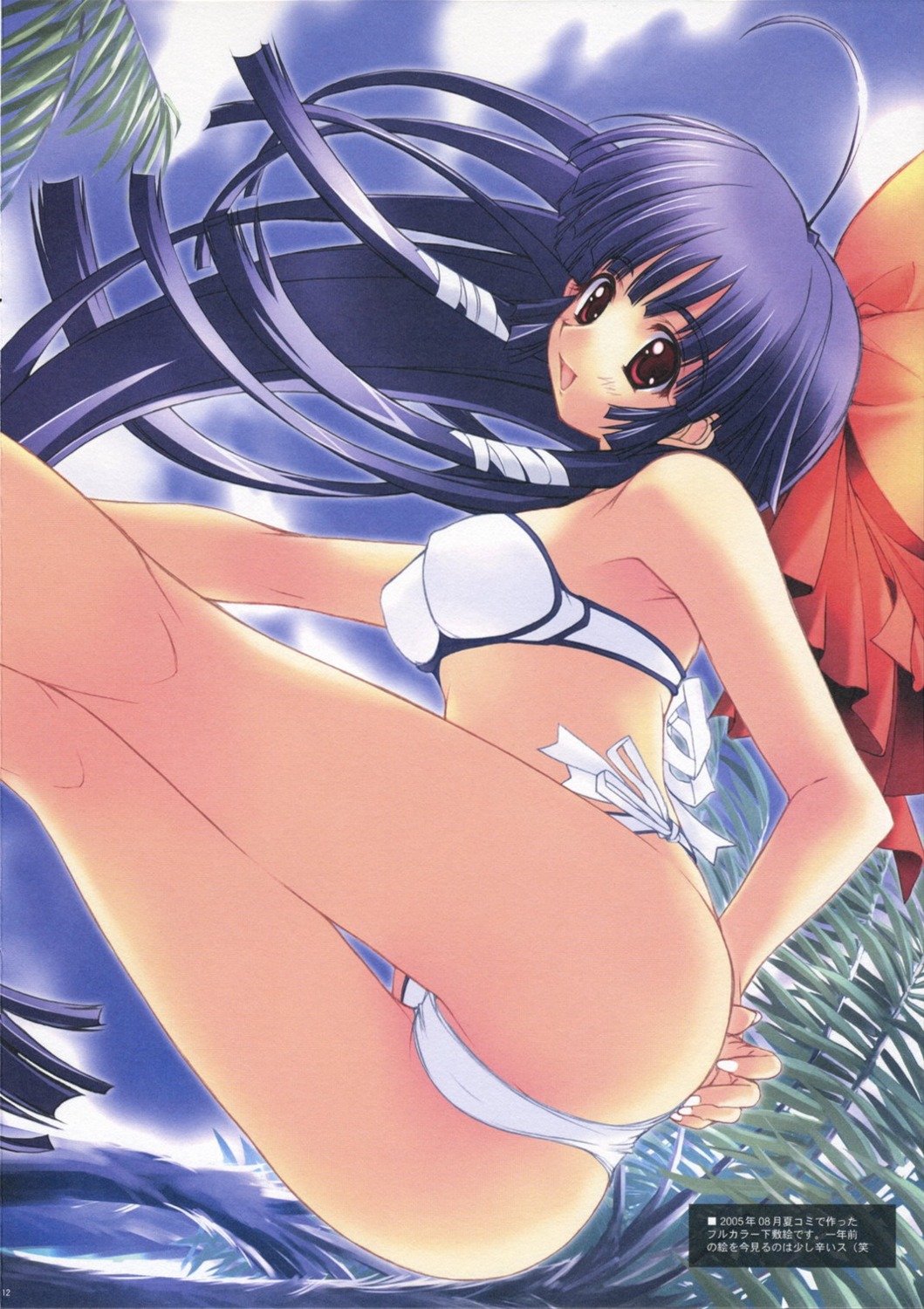 ass, bikini, kazuma, studio_z.m, swimsuits
