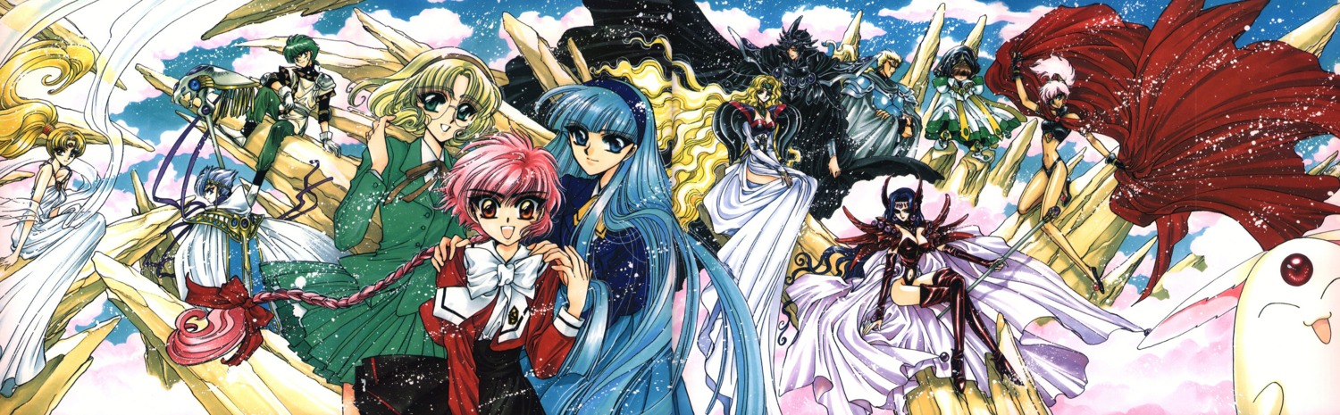 alcyone, ascot, caldina, clamp, clef, emeraude, ferio, hououji_fuu