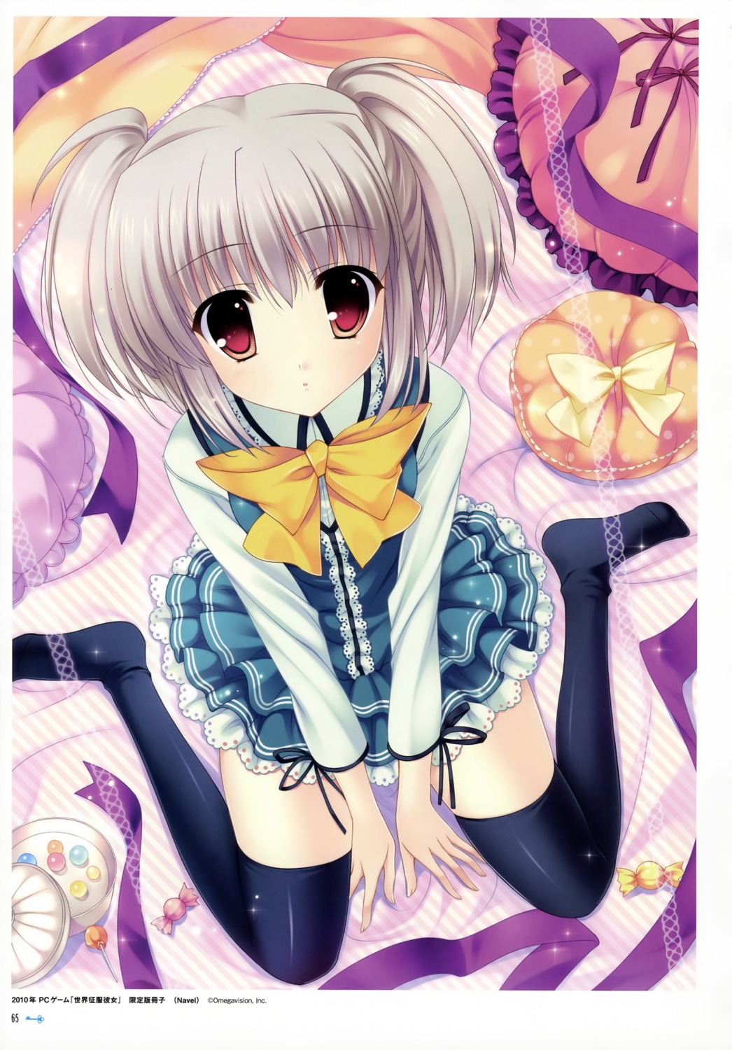 kona_nako, mitha, sekai_seifuku_kanojo, thighhighs