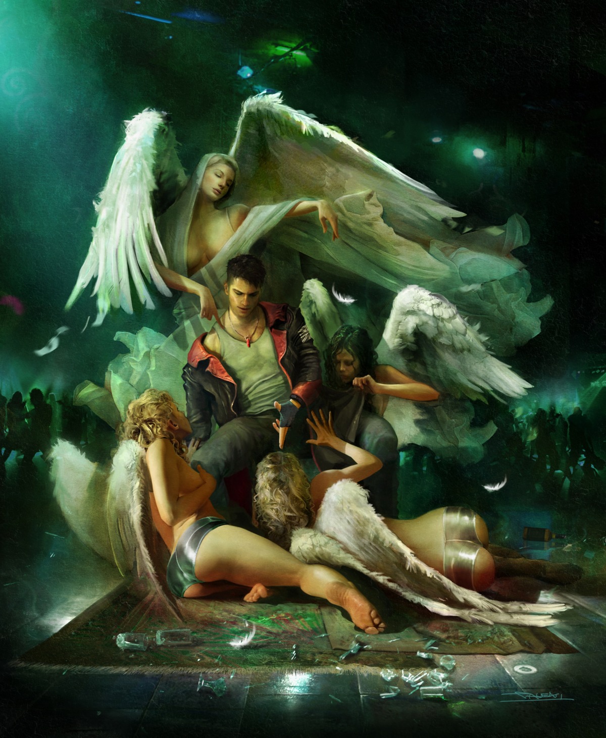 angel, devil_may_cry, pantsu, tagme, wings