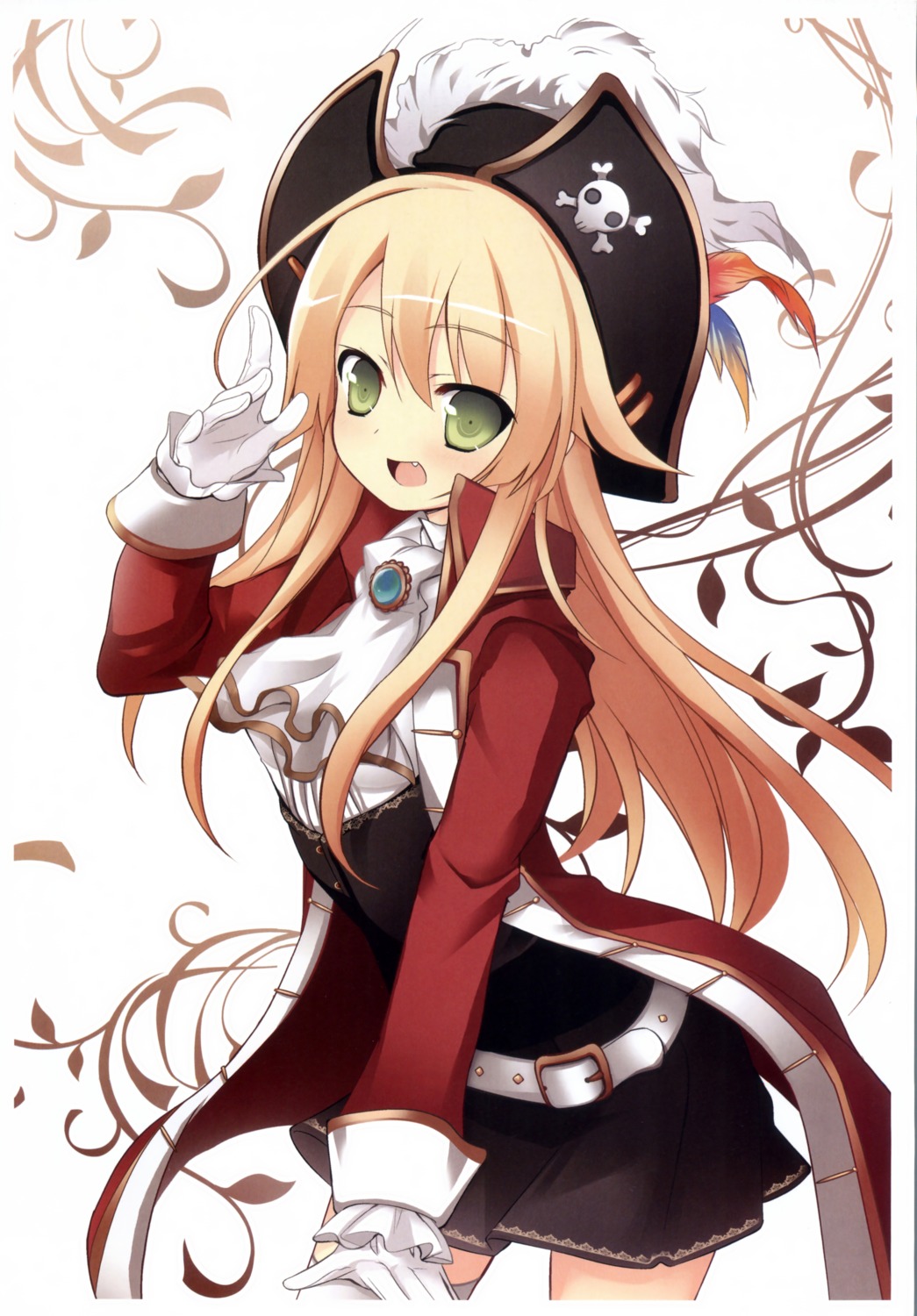 irukawa_oruka, kousaka_kirino, ore_no_imouto_ga_konnani_kawaii_wake_ga_nai, pirate, thighhighs