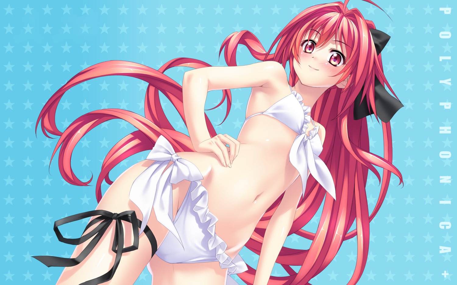 bikini, corticarte_apa_lagranges, garter, kannatsuki_noboru, ocelot, shinkyoku_soukai_polyphonica, swimsuits, wallpaper