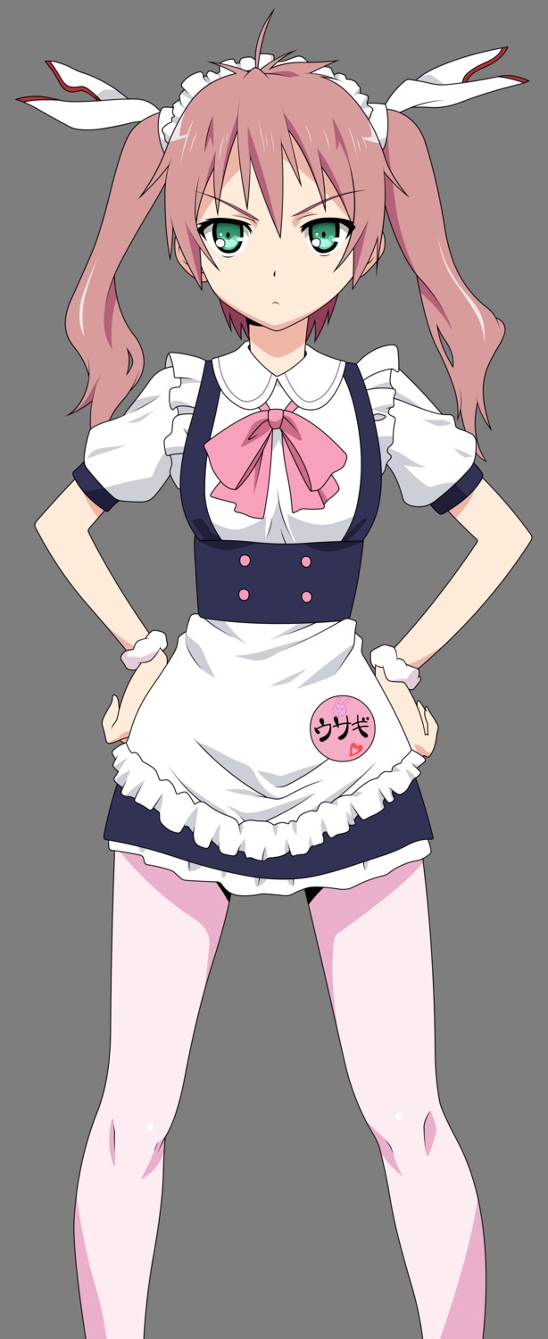maid, mayo_chiki!, transparent_png, usami_masamune, vector_trace