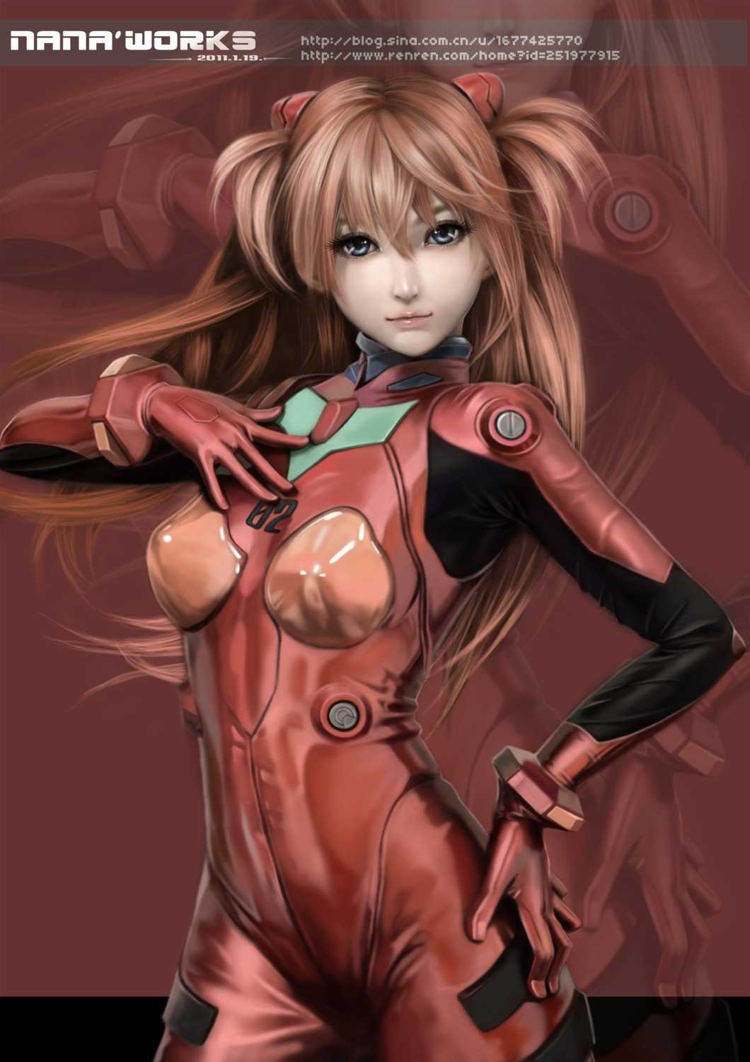 bodysuit, ikedan, neon_genesis_evangelion, souryuu_asuka_langley