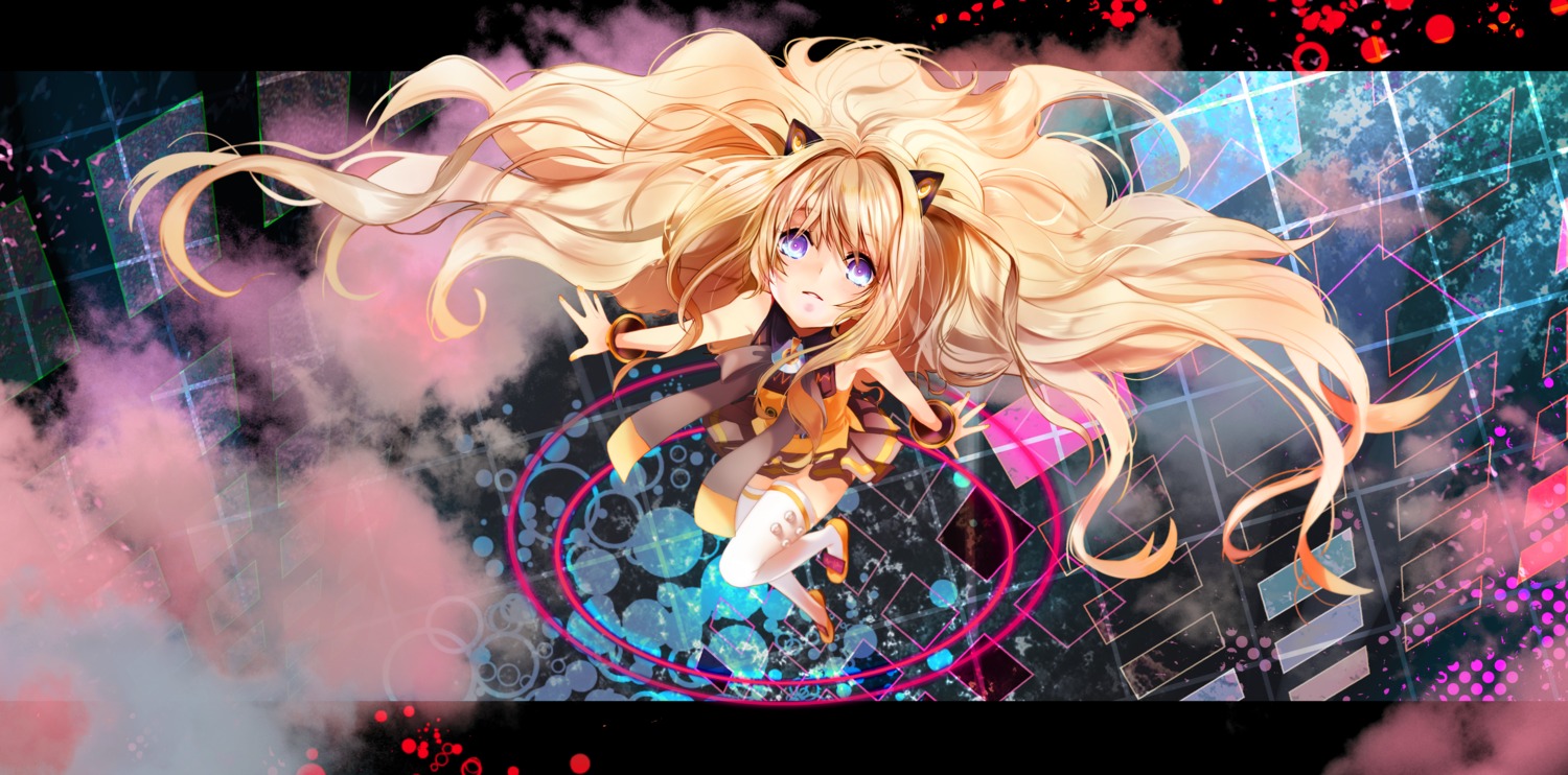 animal_ears, seeu, thighhighs, tsuyukusa_(kakuera), vocaloid