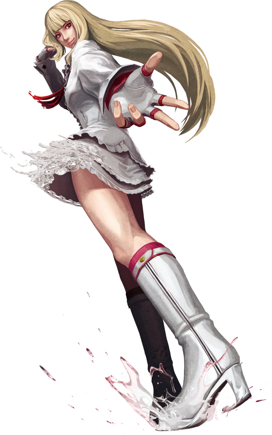 dress, emilie_de_rochefort, lolita_fashion, namco, street_fighter_x_tekken, tekken, teshigawara_kazuma