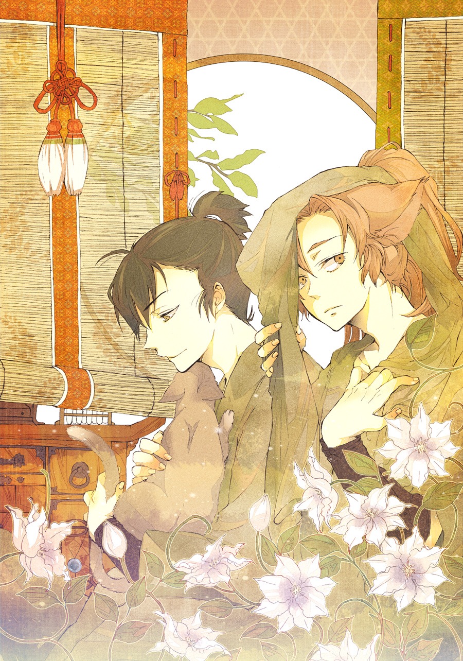 animal_ears, chidoriya, male, neko, nekomimi, nintama_rantarou, tagme_artist_translation, tail