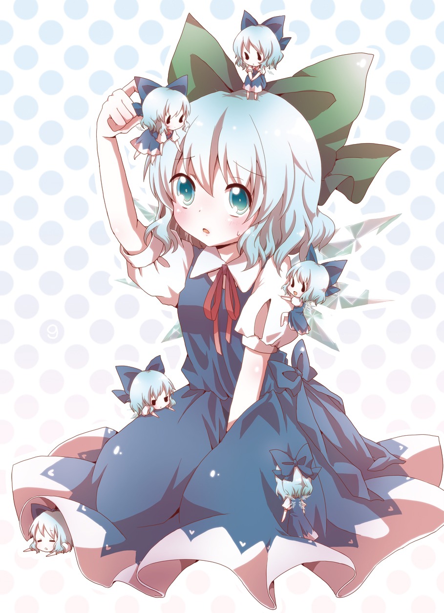 chibi, cirno, kuromame_(8gou), touhou