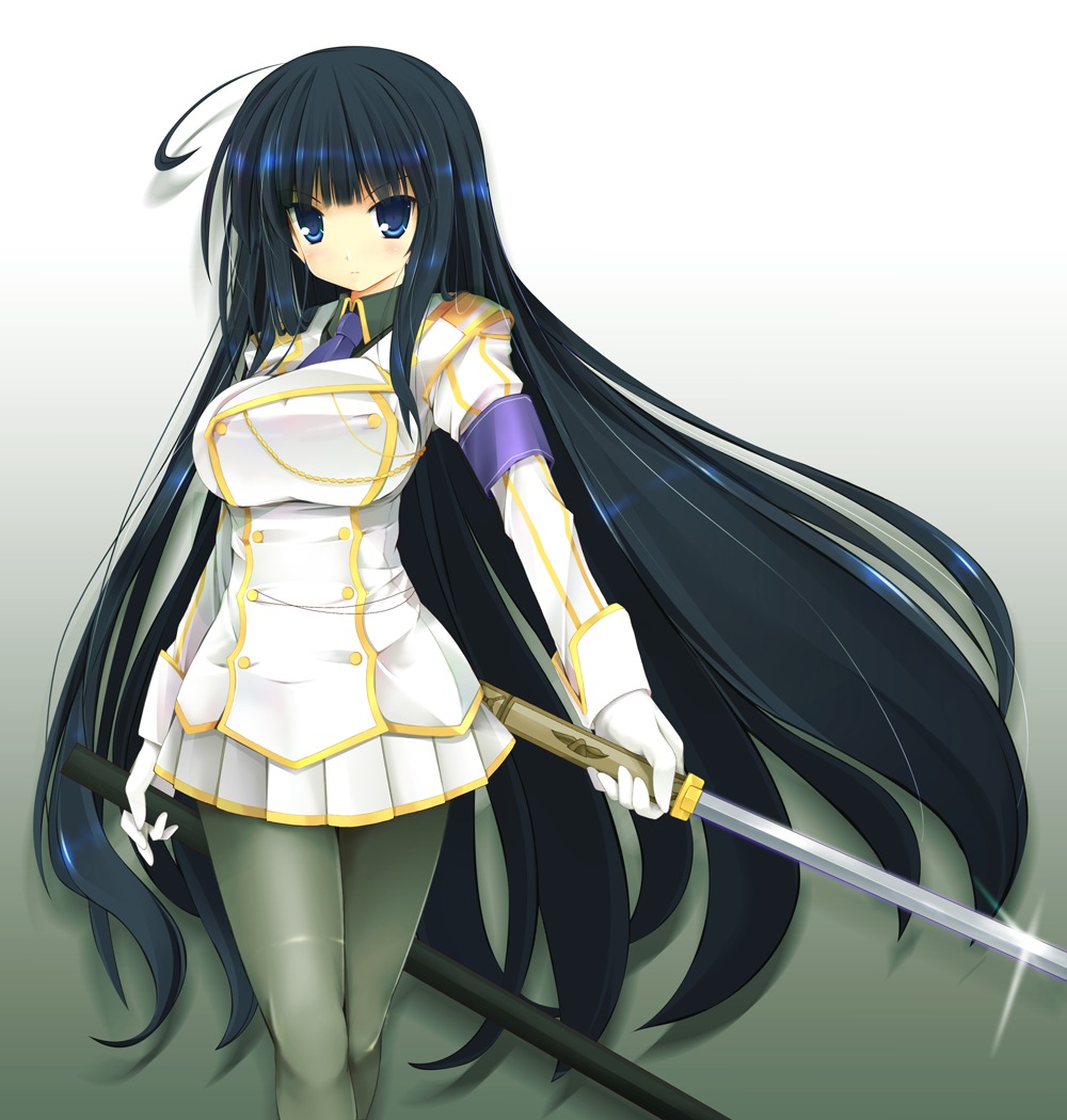 ikaruga, kuon_itsuki, pantyhose, senran_kagura, sword