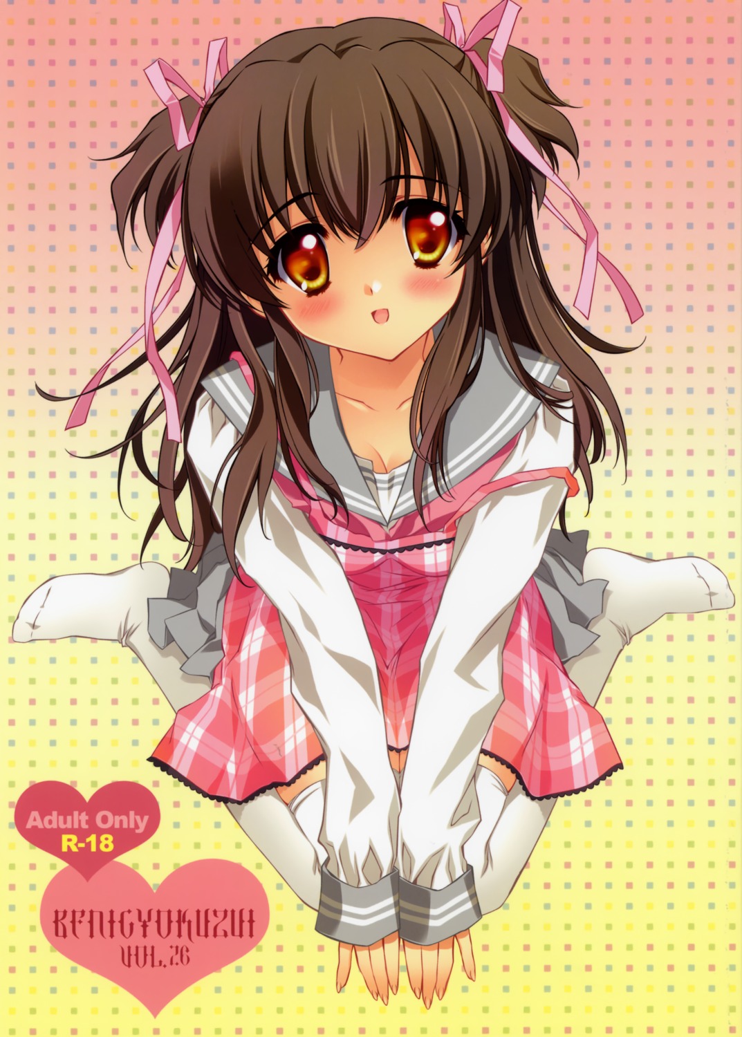 carnelian, honoka_(carnelian), honoka_to_issho!, seifuku, thighhighs
