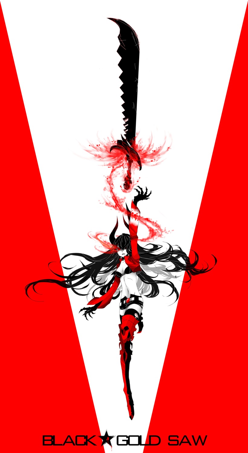 black_gold_saw, black_rock_shooter, seti, vocaloid