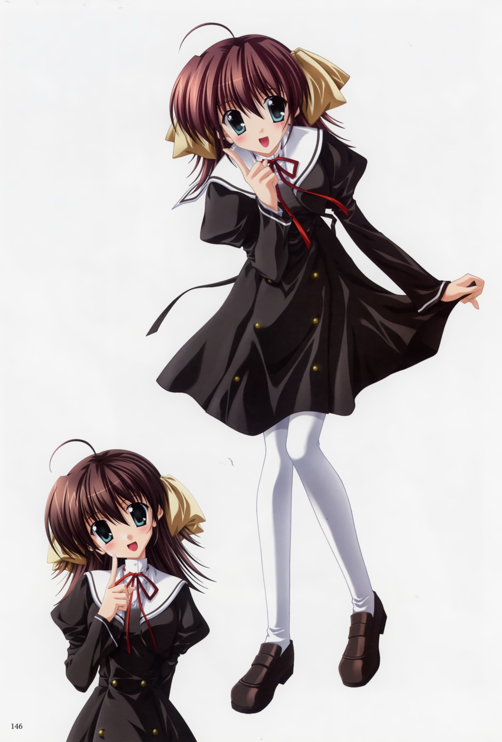 ef_~a_fairytale_of_the_two~, miyamura_miyako, nanao_naru, pantyhose, seifuku