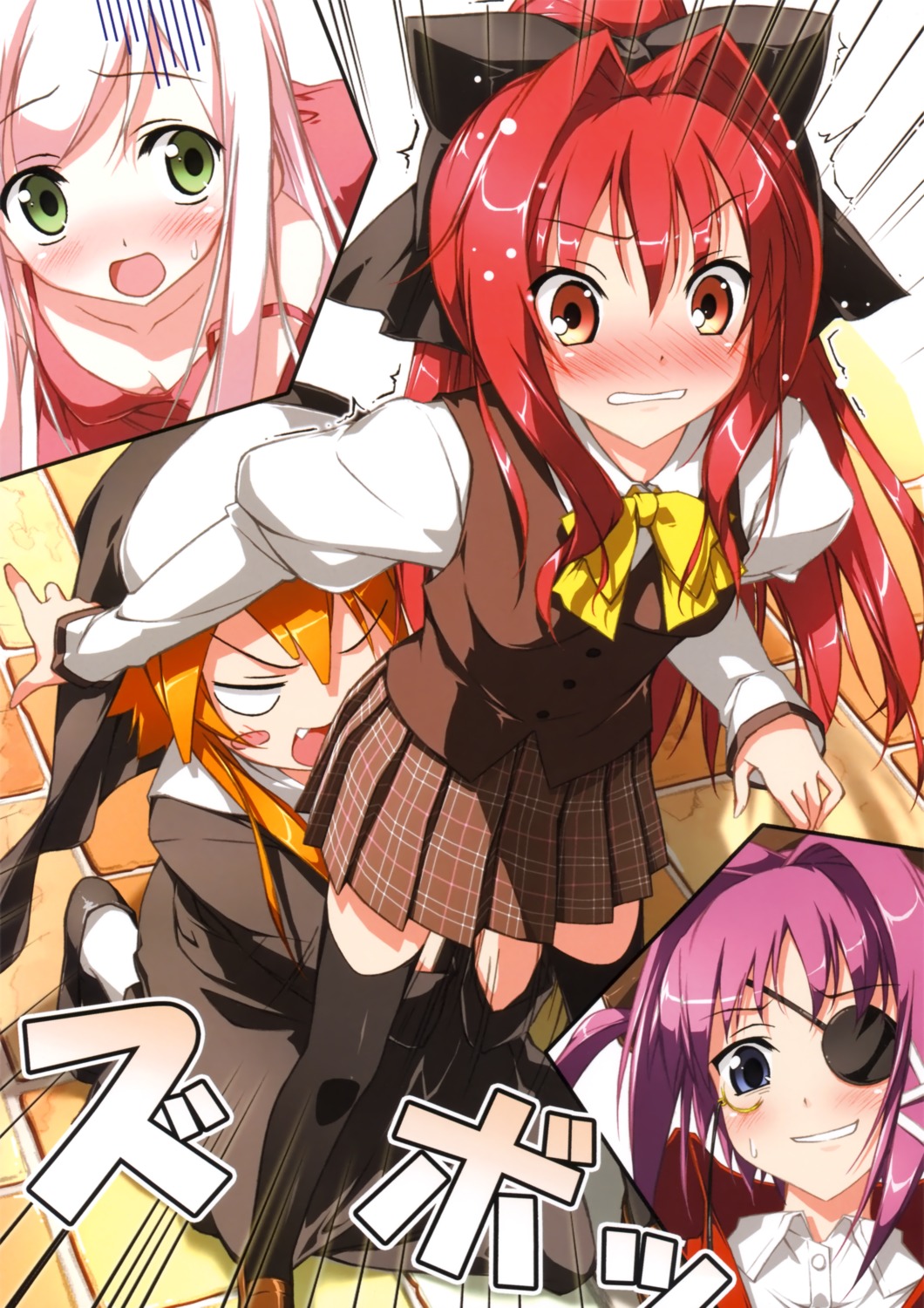 corticarte_apa_lagranges, eyepatch, kantoku, kogamura_uril, kugiri_cornelia, sasao_mazel, seifuku, shinkyoku_soukai_polyphonica