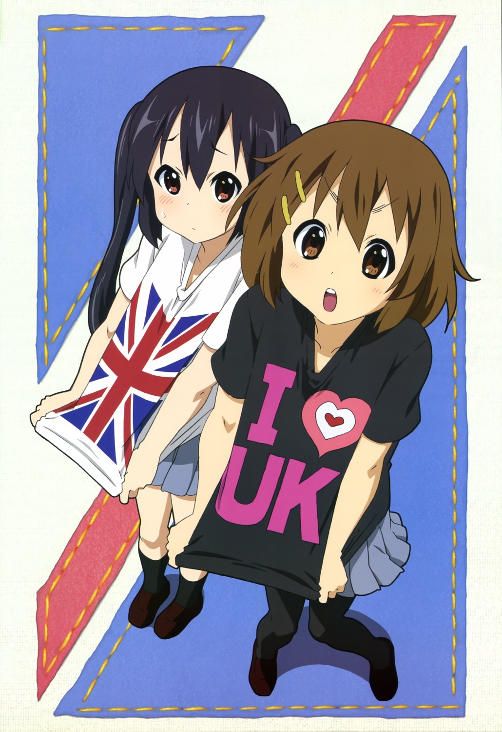 hirasawa_yui, k-on!, nakano_azusa, takemoto_yasuhiro