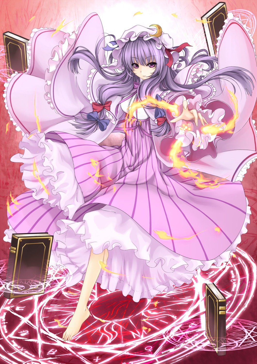 cloudy.r, patchouli_knowledge, touhou