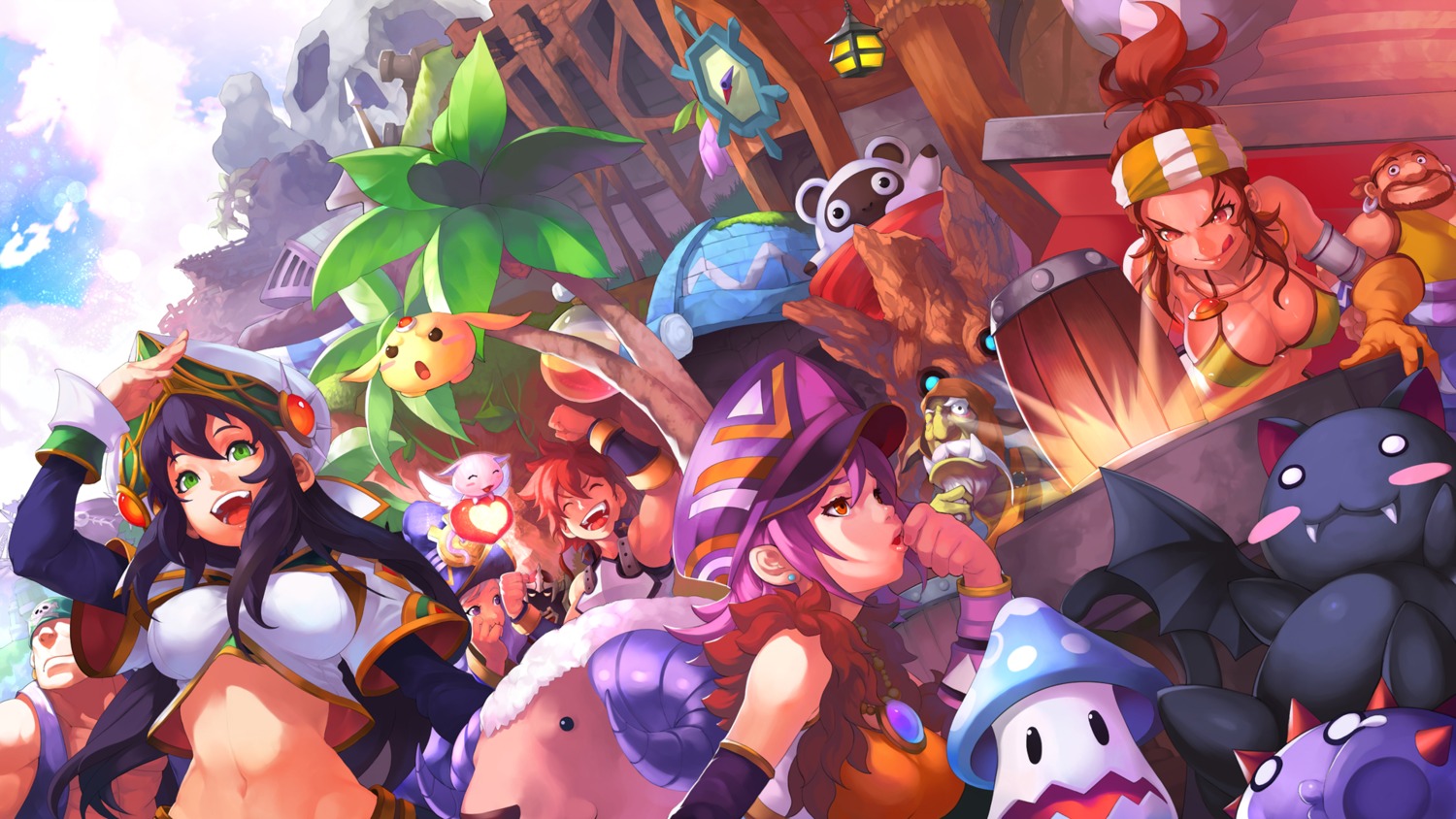 bikini_top, cleavage, shukei, swimsuits, wallpaper