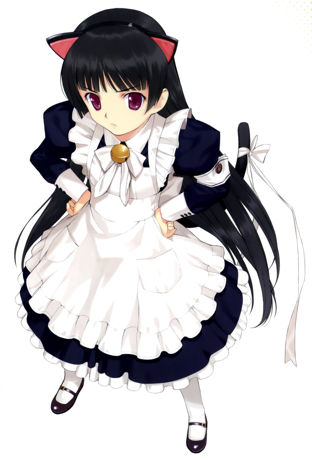 amatsuka_urara, animal_ears, baby_princess, maid, mibu_natsuki, nekomimi, tail