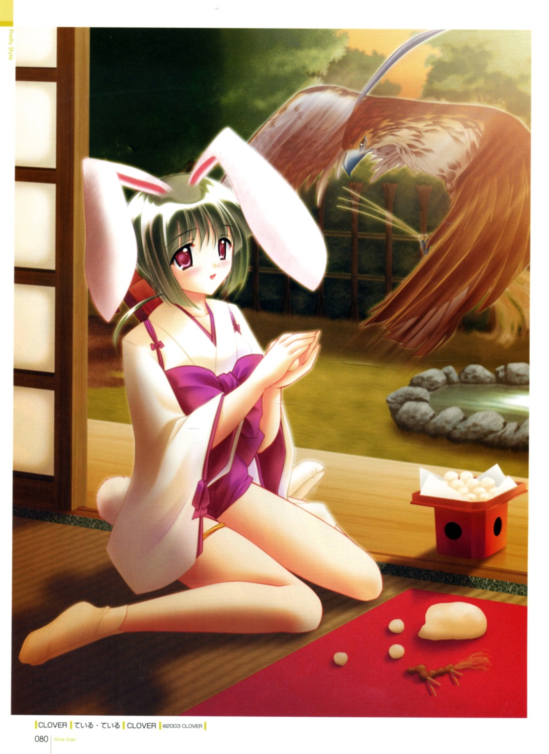 animal_ears, bunny_ears, iori, louis&visee, miko, tail_tale