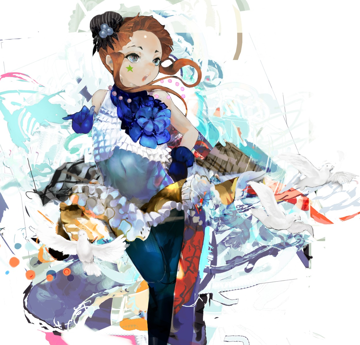 dress, pantyhose, uturo