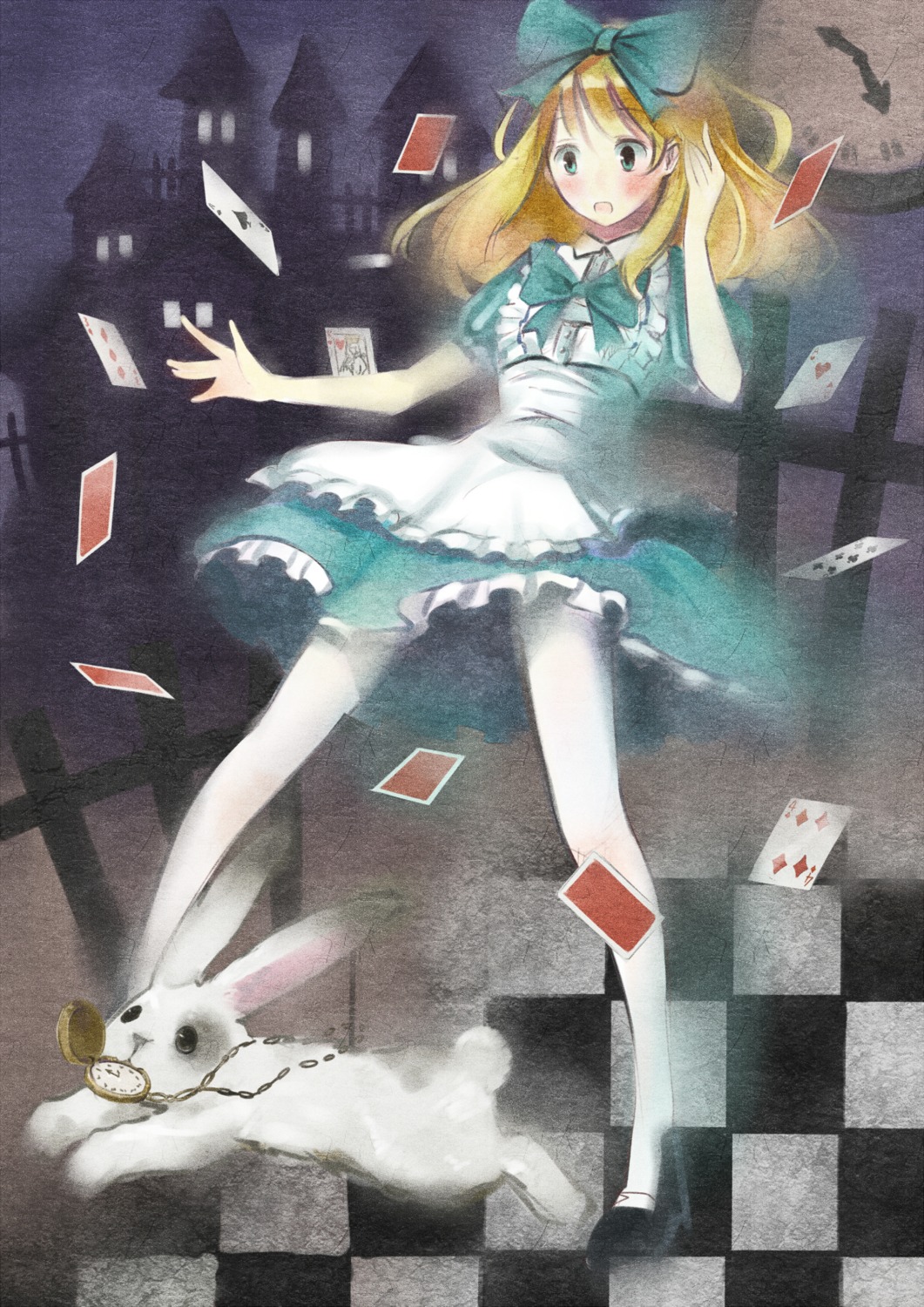 alice, alice_in_wonderland, maigoyaki, pantyhose