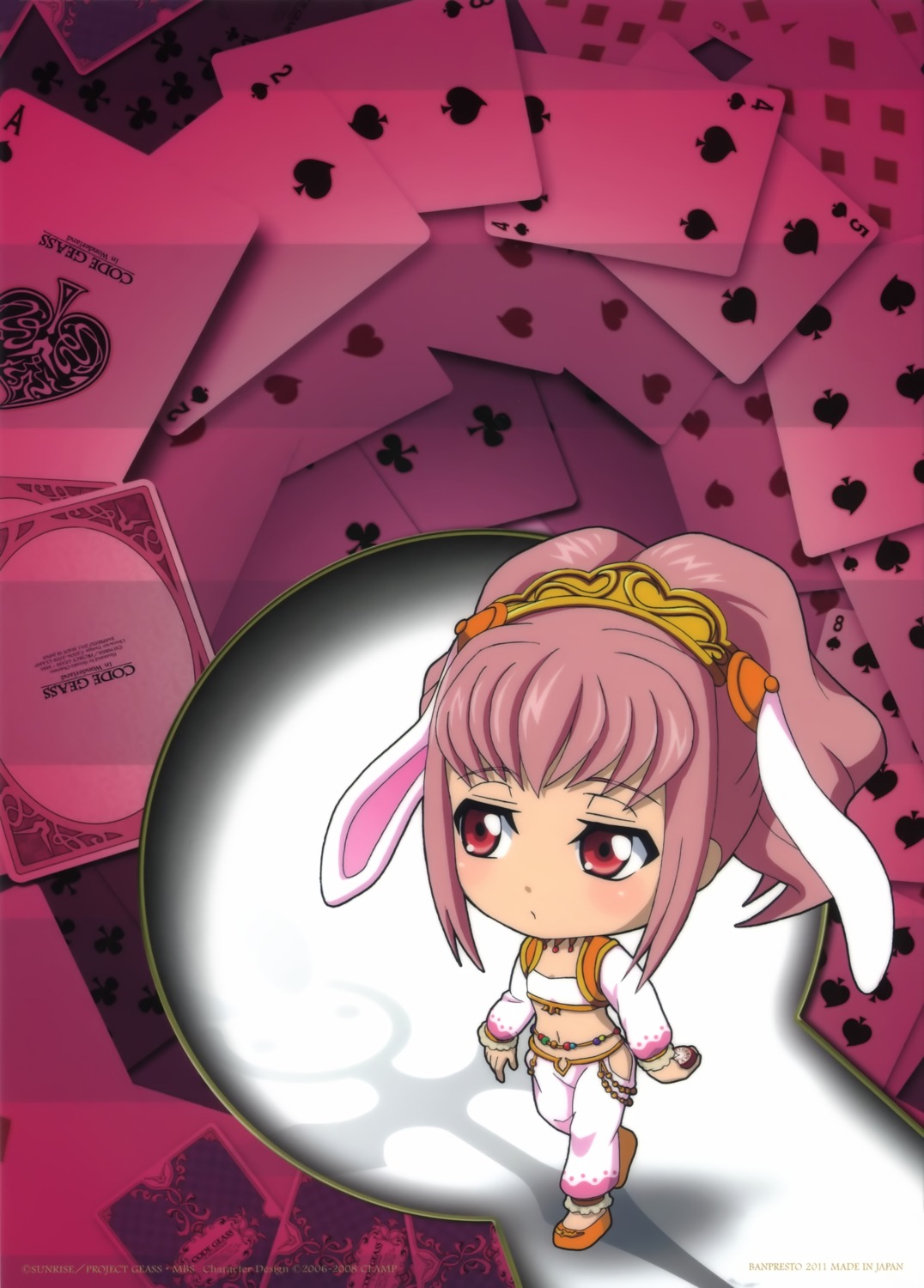 animal_ears, anya_alstreim, bunny_ears, chibi, code_geass, kimura_takahiro, nunnally_in_wonderland
