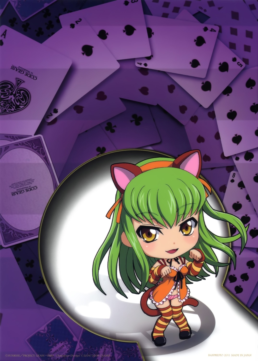 animal_ears, c.c., chibi, code_geass, kimura_takahiro, nekomimi, nunnally_in_wonderland, pantsu