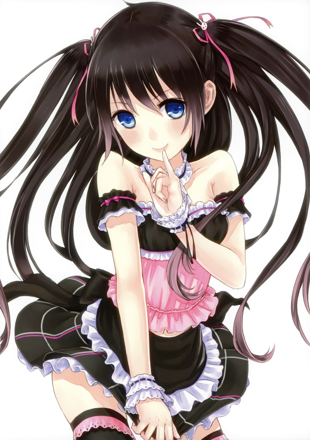 boku_to_kimi_to_kakuusekai_to, gothic_lolita, kazuharu_kina, lolita_fashion, thighhighs