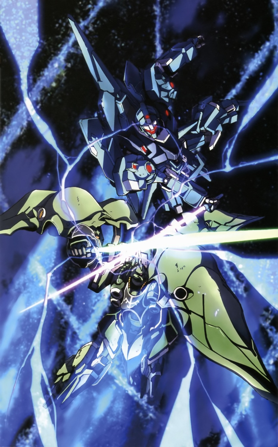 abe_shingo, gundam, gundam_unicorn, kshatriya, mecha, rezel