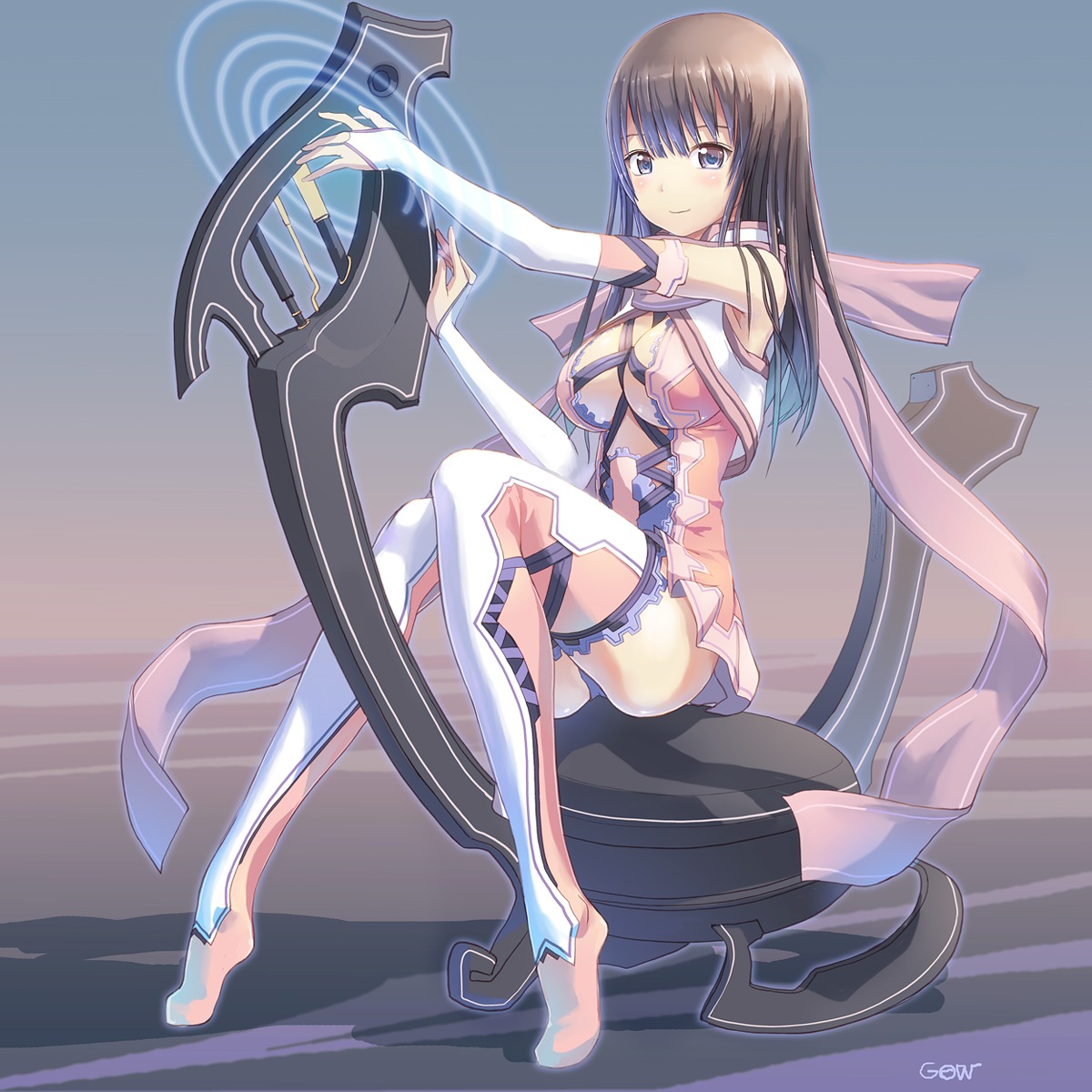 thighhighs, tougetsu_gou