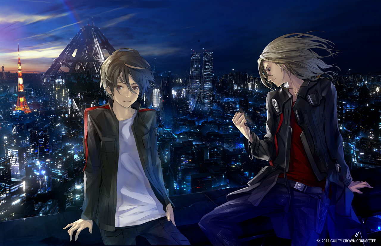 guilty_crown, male, ouma_shuu, redjuice, tsutsugami_gai
